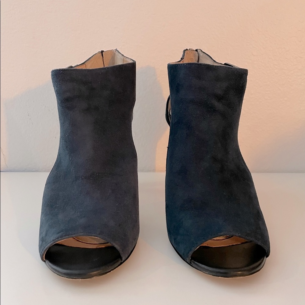 Louise et Cie Lo-Olivia Train Blue Kidsuede, 7.5